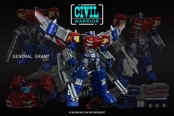 Civil Warrior General Grant War Within Optimus Prime  (1 of 9)